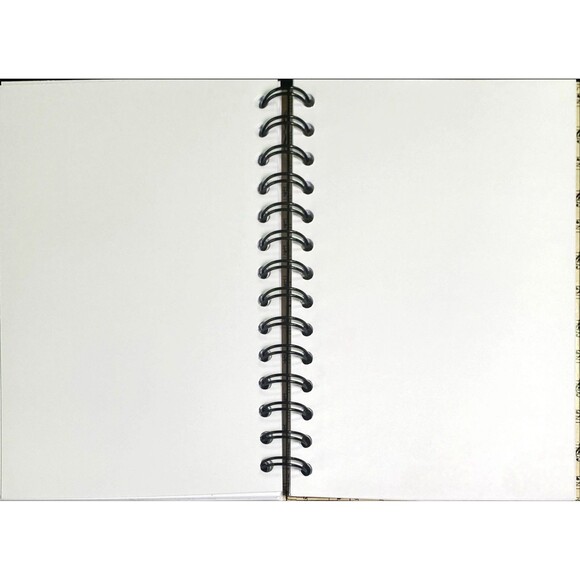 Journal Unique Jesus Designs Handmade Upcycled Spiral Notebook 200 Pages - Picture 5 of 5